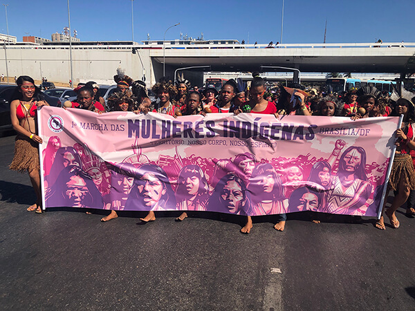 I Marcha das Mulheres Indígenas 2019